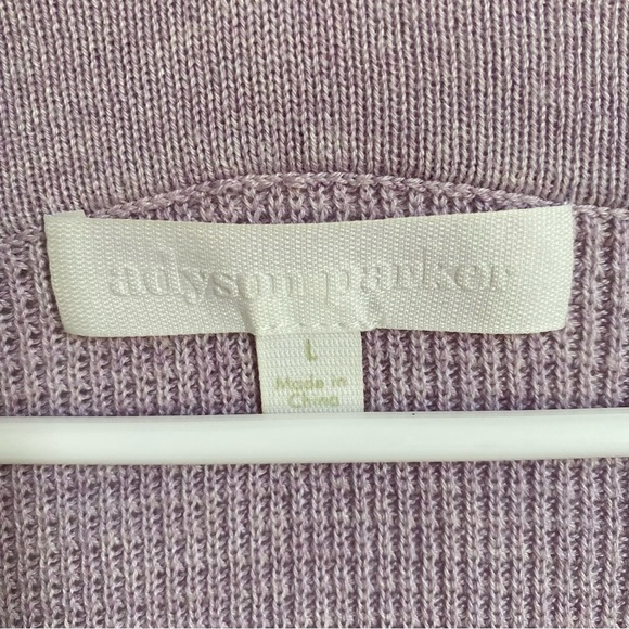 NWOT Adyson Parker Tunic V-neck Sweater L - Picture 2 of 4